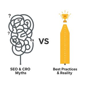 باورهای اشتباه سئو و CRO